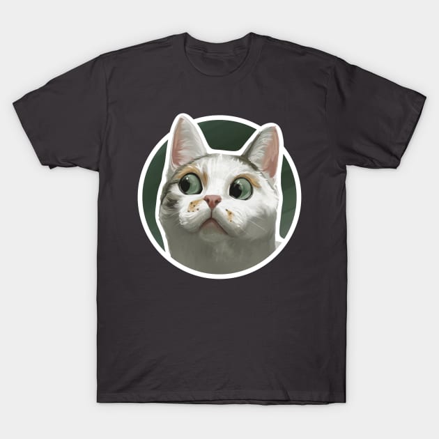 Not about me round T-Shirt by Pushi